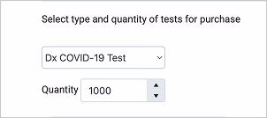 Multi-select test card — before